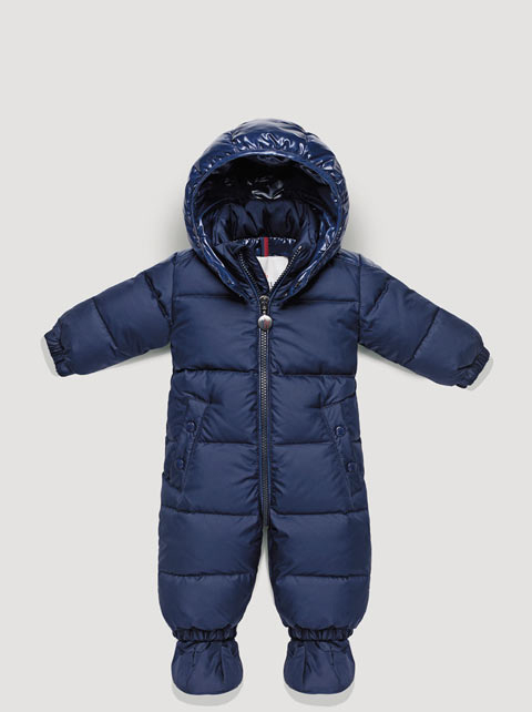 Habit De Neige Moncler Bleu Pour Enfant